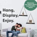 Hanging Shelves for Wall Boho Shelf Decor Macrame Hanging Set of 2