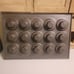 EKCO GLACO COMMERCIAL 15 slot CROWN MUFFIN PAN 20 gauge Aluminized Steel 18x27