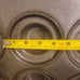EKCO GLACO COMMERCIAL 15 slot CROWN MUFFIN PAN 20 gauge Aluminized Steel 18x27