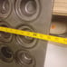 EKCO GLACO COMMERCIAL 15 slot CROWN MUFFIN PAN 20 gauge Aluminized Steel 18x27
