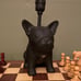 Frenchie lamp black