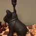 Frenchie lamp black