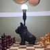 Frenchie lamp black