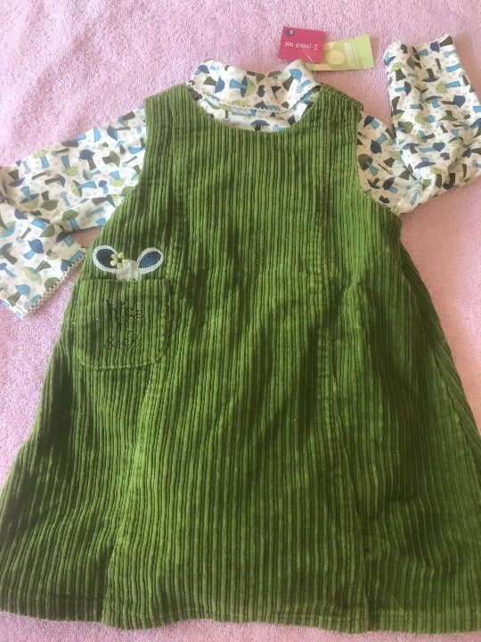 NWT gymboree hide n seek onesie dress 2t