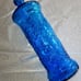 1960s electric blue decanter
