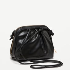 NWT OLD NAVY Classic Crossbody Bag COLOR BLACK ONE SIZE Product Details zip-top