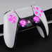 LED Lights Full Light Up Button Thumbsticks RGB for Playstation 5 PS5 Controller