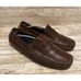 J Crew Shoes Mens Size 11 Brown Leather Driving Moccasins Penny Loafer