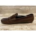 J Crew Shoes Mens Size 11 Brown Leather Driving Moccasins Penny Loafer