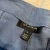 St John Blue Wool Blend Cropped Trouser Pants Size 14