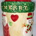 Fitz and Floyd Christmas Craft cookie jar