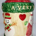 Fitz and Floyd Christmas Craft cookie jar