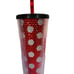 Starbucks Disney Parks Minnie Mouse Red & White Polka Dots 24oz Studded WDW~BNWT
