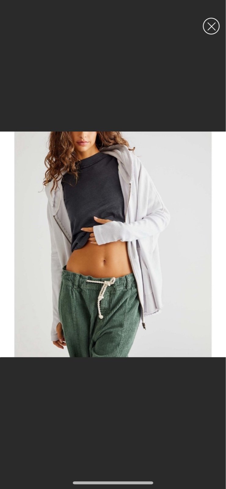 Free People Free Cloud Cardi - Morning Fog