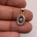 10K Gold Evil Eye Charm