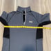 Helly Hansen Training 1/4 Zip Sports Running Cycling T-Shirt Mens Size M Gray