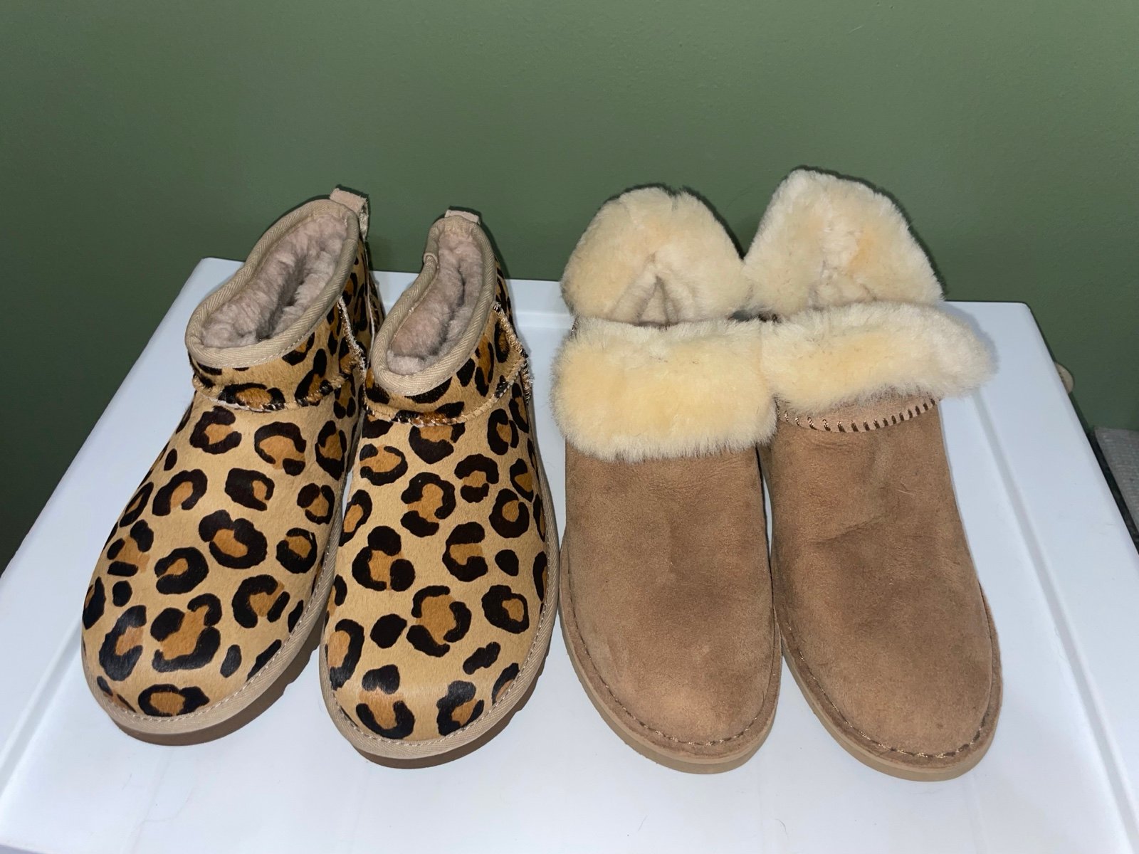 Ugg shoes. Two pairs.