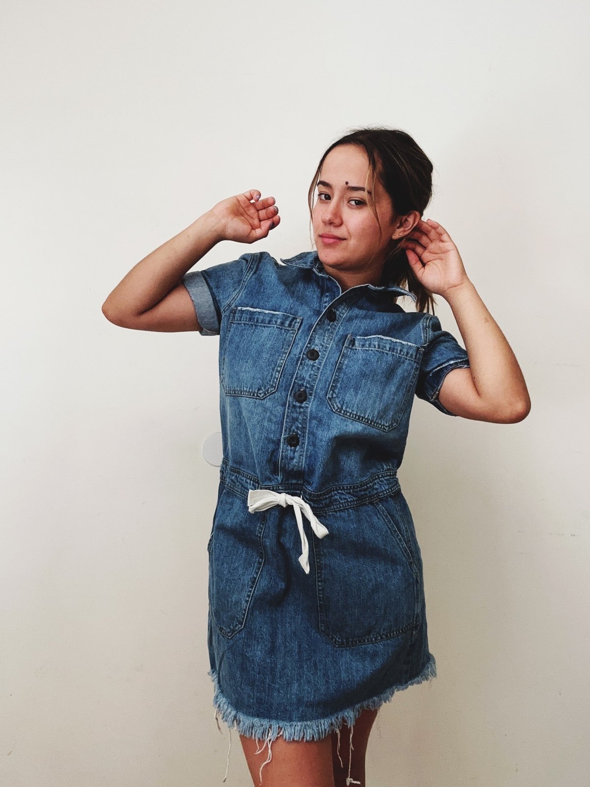 Lucky brand denim dress sales