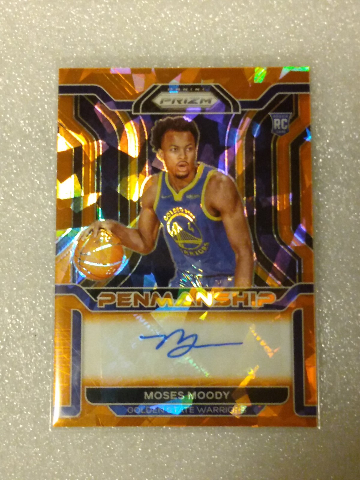 Prizm Rookie Moses mobley parallel auto