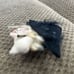 Vintage 1997 Signed Textile Lady With Hat Brooch Pin Statement Detailed Unique