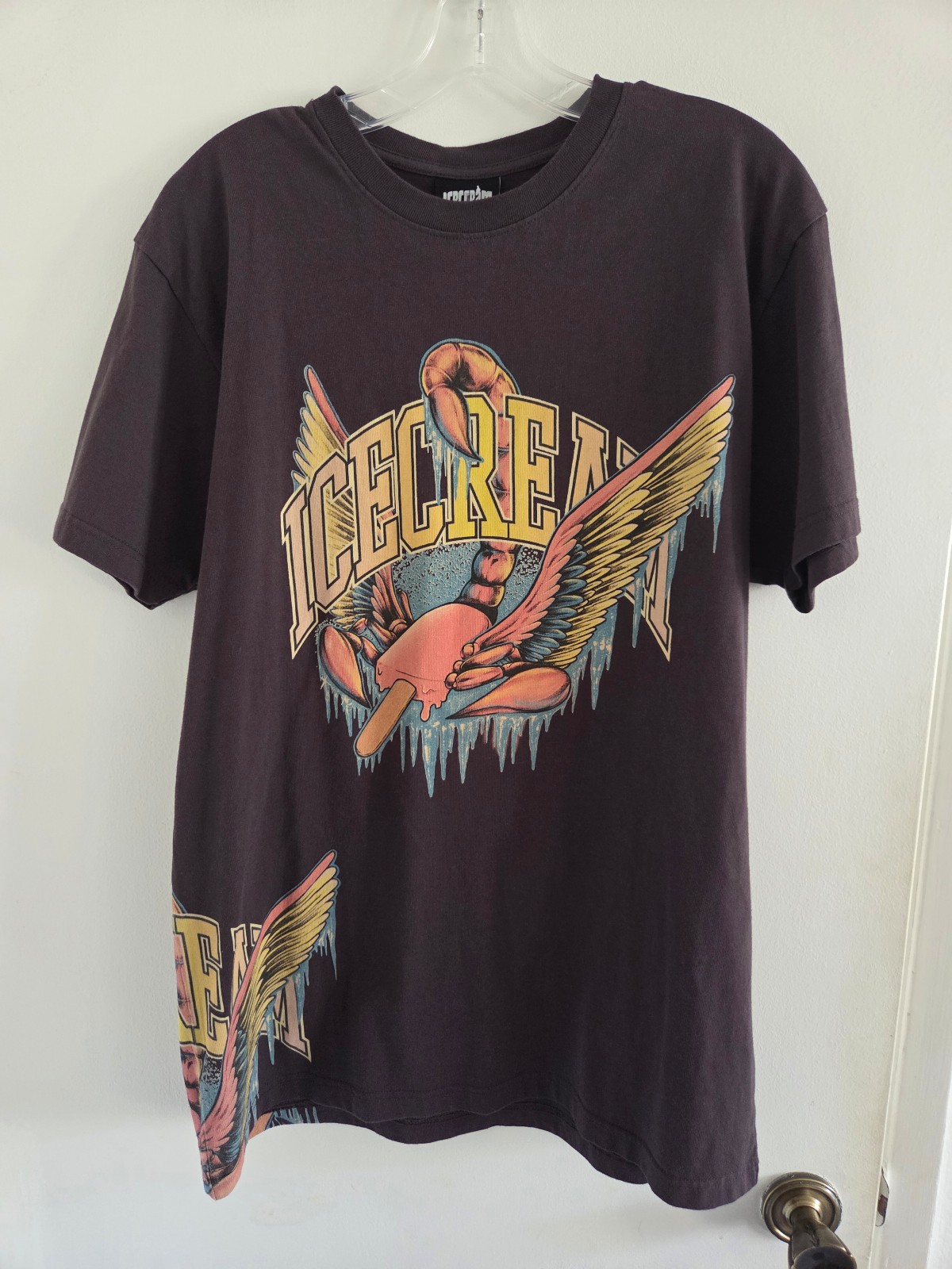 Ice Cream Men Scorpsickle Knit Tee (brown / shale) Size Medium