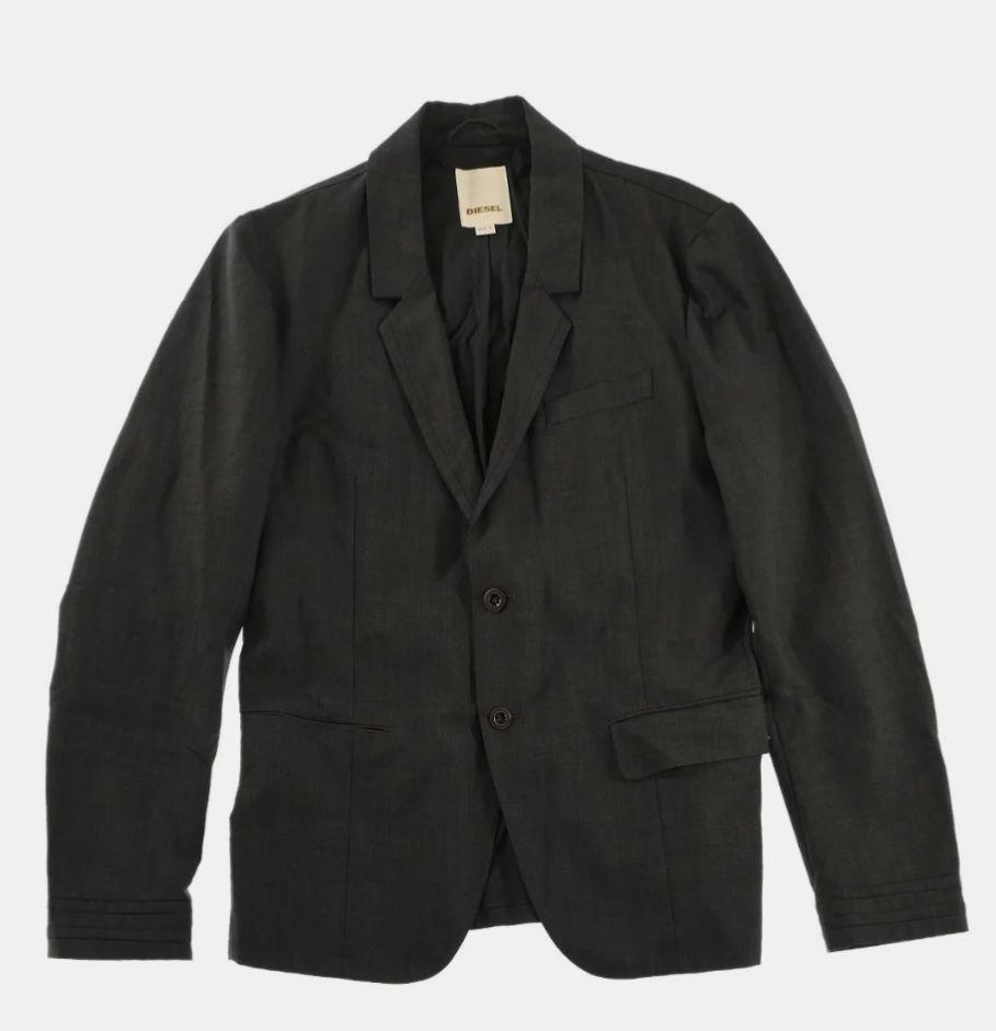 DIESEL Dark Gray Tailored Jacket L