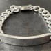 Mexican Jewelry ID Plate Chain Bracelet Silver 925
