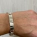 Mexican Jewelry ID Plate Chain Bracelet Silver 925