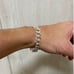 Mexican Jewelry ID Plate Chain Bracelet Silver 925