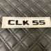 BRAND NEW 3D Adhesive CLK 55 Gloss Black Badge Emblem fits Mercedes Benz CLK55