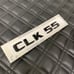 BRAND NEW 3D Adhesive CLK 55 Gloss Black Badge Emblem fits Mercedes Benz CLK55