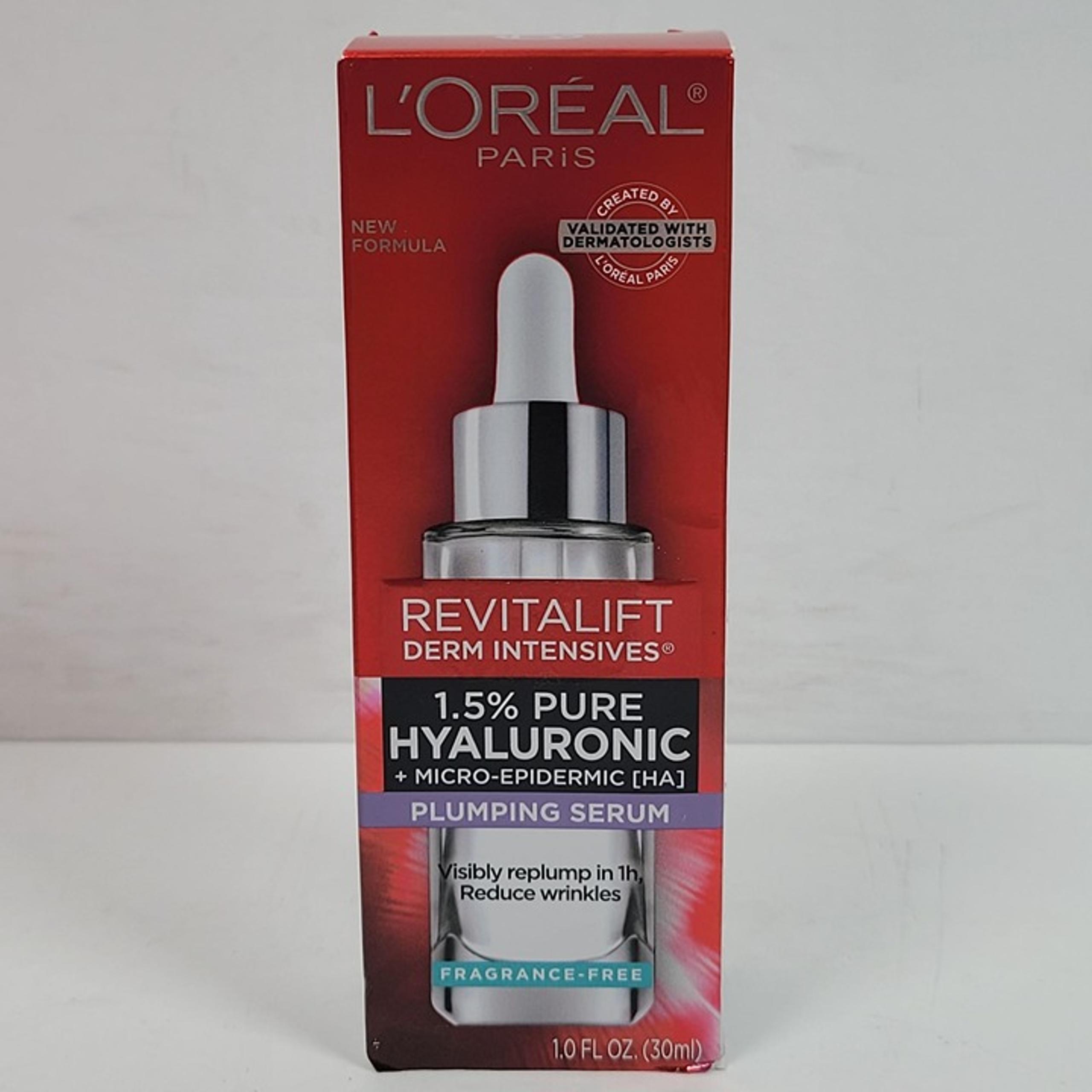 LOreal Paris Revitalift Derm Intensives 1.5% Pure Hyaluronic 1.0 Oz NIB