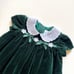 Florence Eiseman Green Velvet Dress | 12-18m