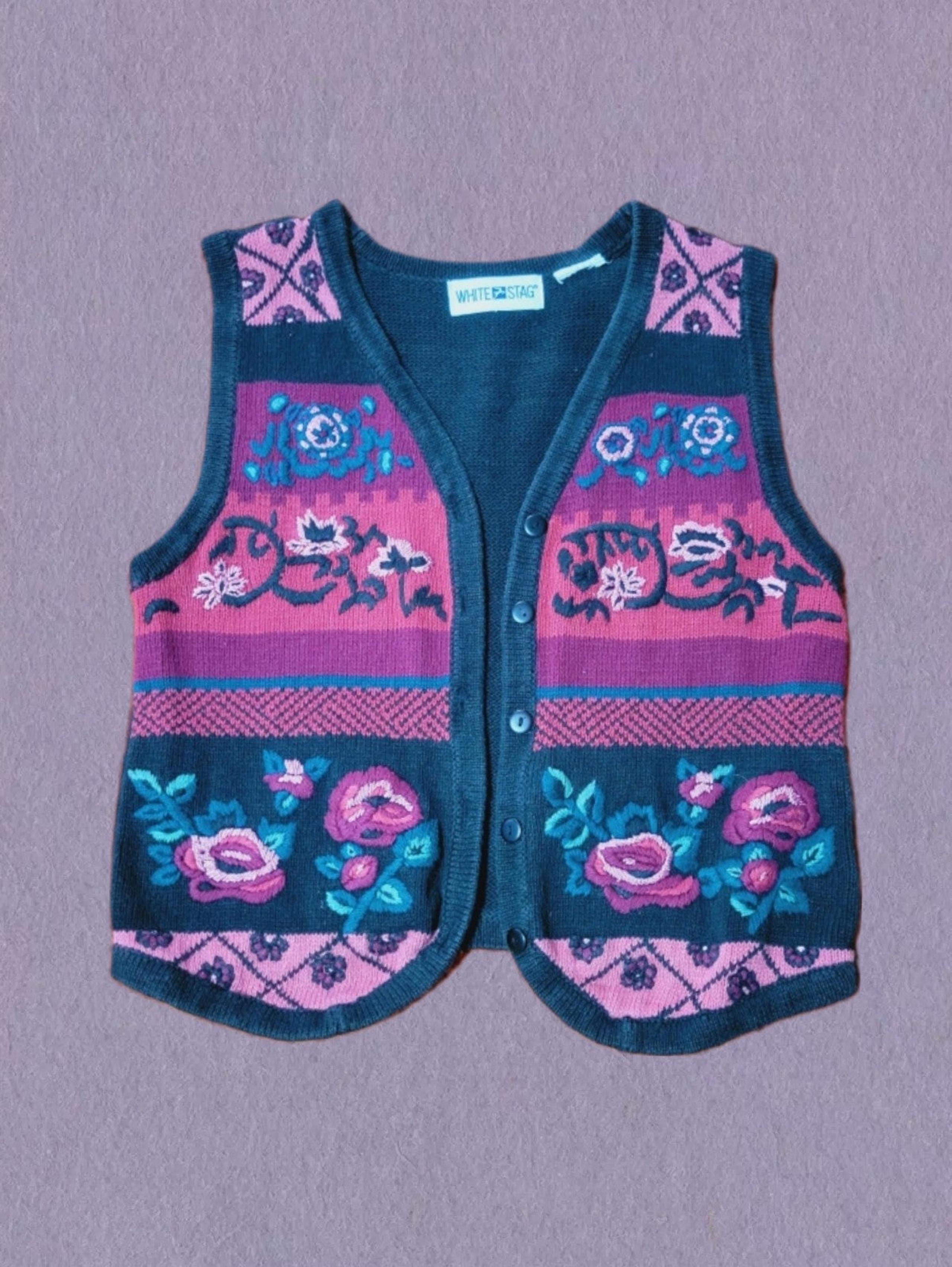 White Stag Rose Vest