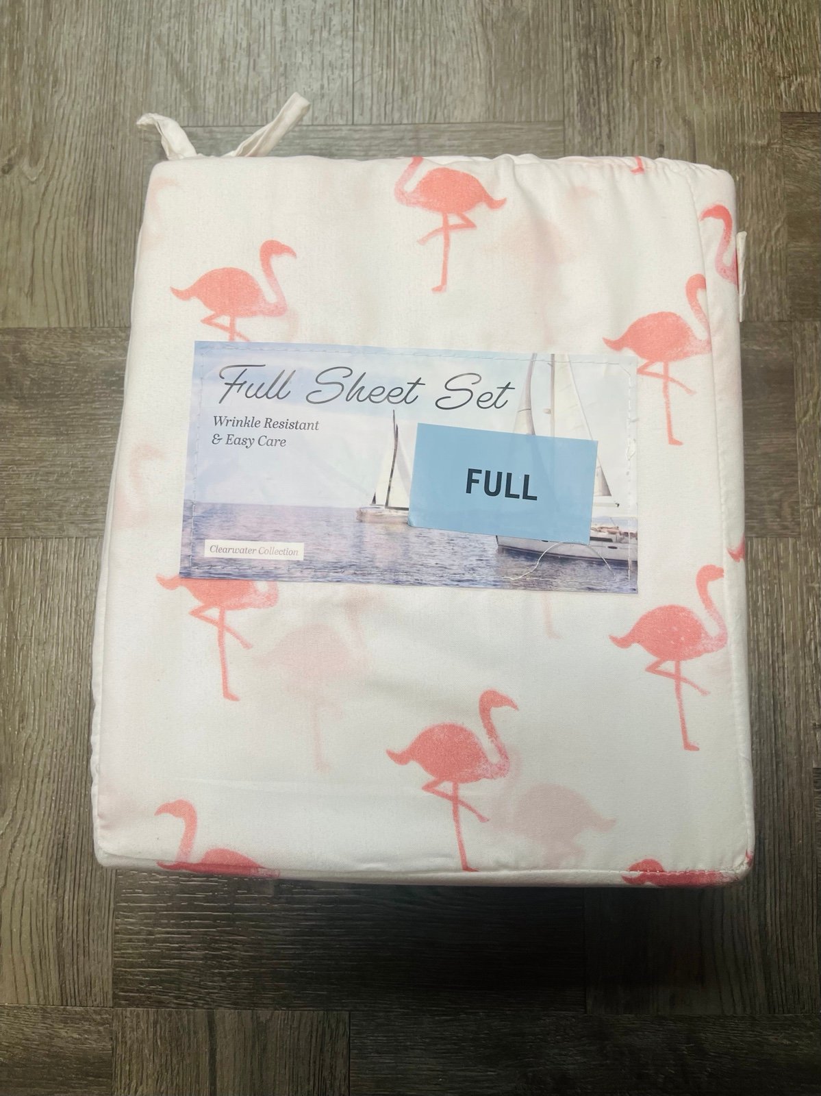 Pink Flamingo Whimsical FULL Sheet Set