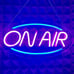 ON AIR Neon Sign - Bright LED ON AIR Sign Light for Recording, Streaming