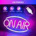 ON AIR Neon Sign - Bright LED ON AIR Sign Light for Recording, Streaming