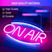ON AIR Neon Sign - Bright LED ON AIR Sign Light for Recording, Streaming