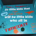 Personalized children's wooden Time out chair