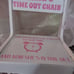 Personalized children's wooden Time out chair