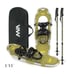 VNV Men Women Youth Kids Army Green Light Weight Snow Shoes Bag NEW 21 inch