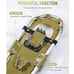 VNV Men Women Youth Kids Army Green Light Weight Snow Shoes Bag NEW 21 inch