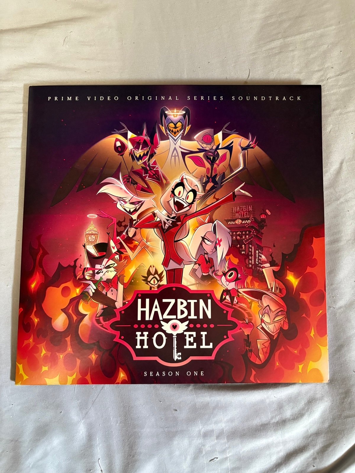 Hazbin Hotel Music Record (DOES NOT COME W FOIL CARD)
