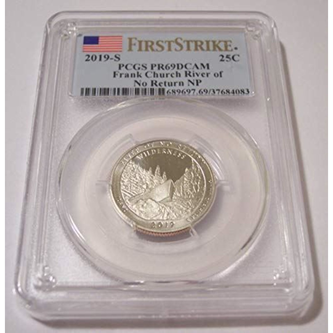 2019 S Clad Frank Church River of No Return NP Quarter Proof PR69 DCAM PCGS FS