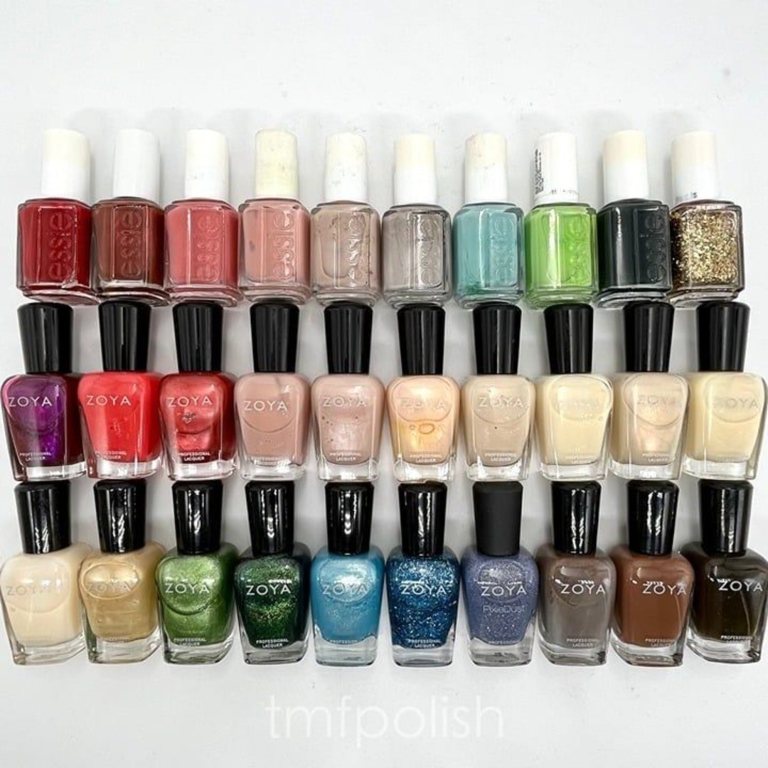 Lot of 30 Zoya & Essie Nail Polishes Bundle