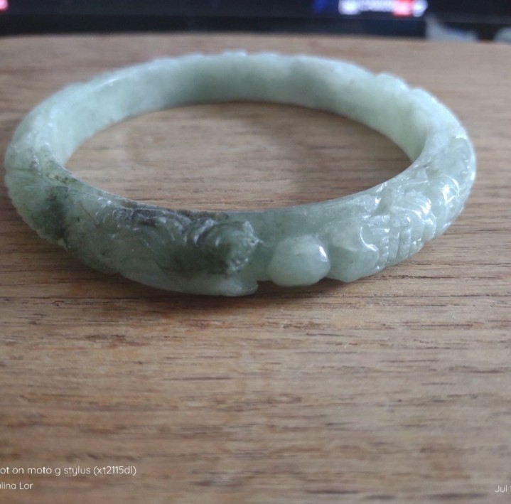 Jadeite bangle size 78