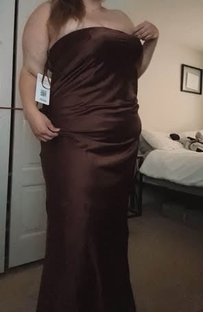 Espresso Brown Bridesmaid Dress