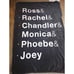 Friends Box Exclusive friends name list Throw Blanket 70x50