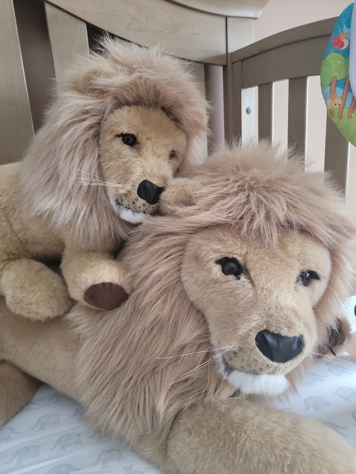 Lion With Lion Cub Collectors Choice Plush Stuffed Animal Lions Family