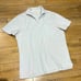 SUITSUPPLY Light Blue Buttonless Polo Pure Cotton Terry Cloth